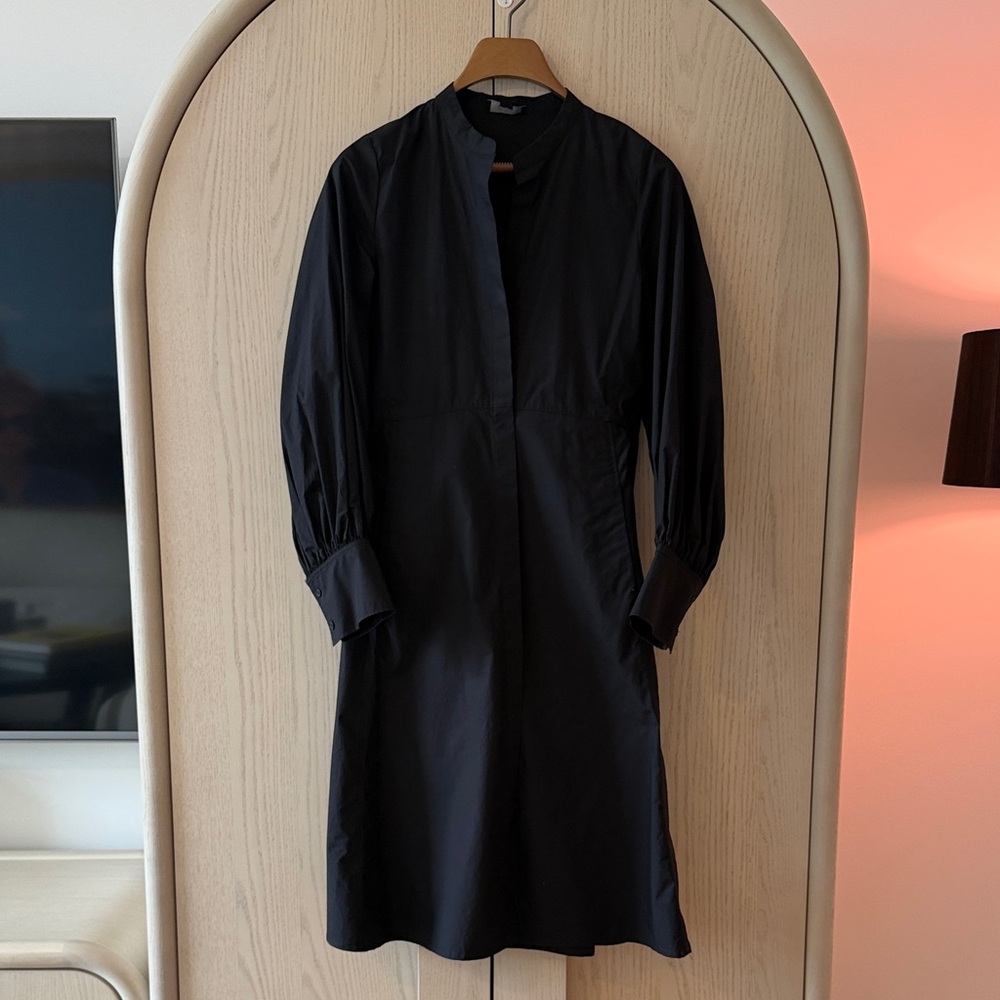 COS Elegant Black Long Sleeve Dress